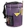 Weabetfu Large Capacity Portable Yarn Organizer Knitting Tote Storage Bag with Shoulder Strap Yarn Bags Have Pocket for Crochet HooksKnitting Needles AccessoriesPrevent Yarn TanglePurple