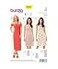 burdastyle Burda Ladies Easy Summer Dress Sewing Patterns 6686