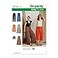 Simplicity 8134 Easy to Sew Womens Pants and Shorts Sewing Patterns Sizes 1422White
