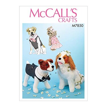 McCall Pattern McCalls M7850OSX Pet Clothes Sizes XSL Sewing Pattern Osz