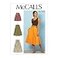 McCall Pattern Company McCalls Womens Knee Length Pleated Skirt Sizes 1422 Sewing Pattern
