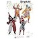 Simplicity 8773 Adult Clown Costume Sewing Pattern Sizes XSXL