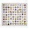 Sue Spargo Toned Down Circle Sampler Pattern Modern DIY Quilt Pattern for SkillBuilding Wool Embroidery and Creative Stitching 175 x 16
