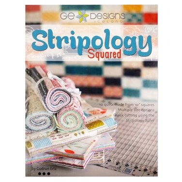 G.E. Designs GE Designs Stripology Squared Full Color Softcover Quilt Pattern Book