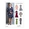 Vogue Patterns Vogue V9345E5 Easy to Sew Womens Notched Collar Dress Sewing Patterns Sizes 1422