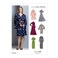Vogue Patterns Vogue V9345E5 Easy to Sew Womens Notched Collar Dress Sewing Patterns Sizes 1422