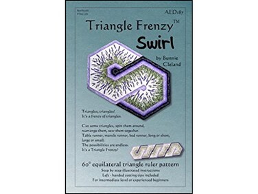Triangle Frenzy Swirl Pattern