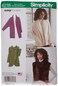 Simplicity 8218 Easy to Sew Womens Lined Coat and Vest Sewing Pattern Sizes XSXL