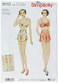 Simplicity 1930s Fashion Womens Vintage Bra and Panties Sewing Patterns Sizes 412