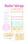 Annie Ruler Wrap PatternSilver