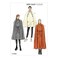 Vogue Patterns Vogue V9288 Easy to Sew Womens Collared Cape with Belt Sewing Pattern Sizes LXXL