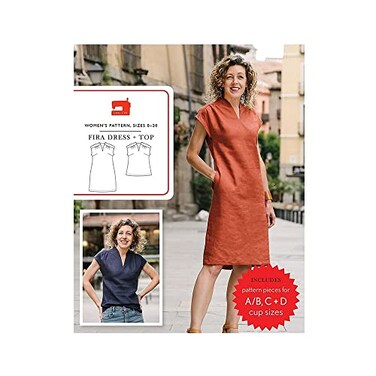 LieslCo Fira Dress Top Sewing Pattern