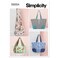 Simplicity Handbag Hobo Tote Bag Packet Code 9304 Sewing Pattern One Size WhiteSS9304OS