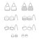 Simplicity SS9562OS Bag Pouch and Shoulder Tote Sewing Pattern Kit Code S9562 One Size