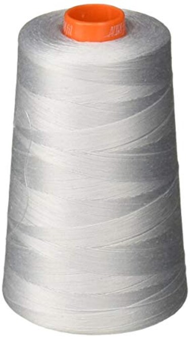 Aurifil Dove Grey Thread 6452 yard cone Gray