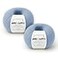 Kalapanta Silk Mohair Yarn for Knitting Lace Weight Mohair Yarn with Silk Made in Italy Light Blue7264 2 Skeins