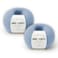 Kalapanta Silk Mohair Yarn for Knitting Lace Weight Mohair Yarn with Silk Made in Italy Light Blue7264 2 Skeins