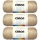 Caron Simply Soft Pack of 3 Solid Thread Balls 6 oz