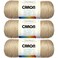 Caron Simply Soft Pack of 3 Solid Thread Balls 6 oz