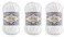 Alize Velluto 100 MicroPolyester Baby Blanket Yarn Lot of 3 skn 225 Yards 3x100gram Yarn Weight Super Bulky 6 55 White