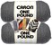 Caron One Pound Yarn 2 Pack with Pattern Cards in Color Medium Grey Mix