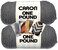Caron One Pound Yarn 2 Pack with Pattern Cards in Color Medium Grey Mix