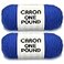 Caron One Pound Royalty Yarn 2 Pack of 454g16oz Acrylic 4 Medium Worsted 812 Yards KnittingCrochet