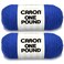 Caron One Pound Royalty Yarn 2 Pack of 454g16oz Acrylic 4 Medium Worsted 812 Yards KnittingCrochet