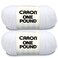 Caron One Pound White Yarn 2 Pack of 454g16oz Acrylic 4 Medium Worsted 812 Yards KnittingCrochet