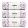 Caron Simply Soft Speckle Wisteria Yarn 3 Pack of 5oz141g Acrylic 4 Worsted Medium 235 Yards Knitting Crochet