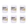 Lily SugarN Cream White Yarn 6 Pack of 71g25oz Cotton 4 Medium Worsted 120 Yards KnittingCrochet