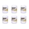Lily SugarN Cream White Yarn 6 Pack of 71g25oz Cotton 4 Medium Worsted 120 Yards KnittingCrochet