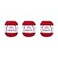 Aunt Lydia's Aunt Lydia Value Victory Red Crochet 3 Pack of 1000y914m Cotton Gauge 10 Crochet