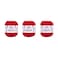 Aunt Lydia's Aunt Lydia Value Victory Red Crochet 3 Pack of 1000y914m Cotton Gauge 10 Crochet