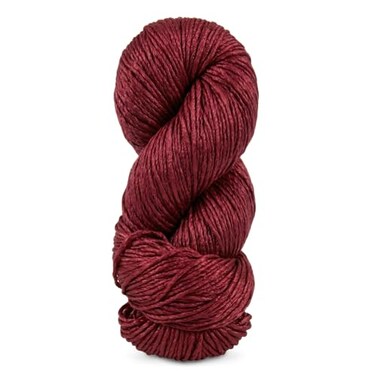 Revolution Fibers Regal Mulberry Silk Yarn Worsted Weight Single Ply Yarn Solid Colors Raspberry Red