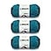 Caron Simply Soft Party Teal Sparkle Yarn 3 Pack of 85g3oz Acrylic 4 Medium Worsted 164 Yards KnittingCrochet