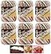 Lily Sugar n Cream Mistletoe Holiday 6 Pack Bundle 100 Percent Cotton Medium 4 Worsted with 3 Christmas Patterns Holiday 4