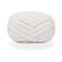 Zituop Chunky Knit Chenille Yarn for Hand Knitting Blankets Super Soft Big Jumbo Blanket Yarn Cream White