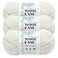 Lion Brand Yarn 3 Pack WoolEase Thick Quick Bonus Bundle Bulky Yarn Fisherman