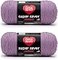 Red Heart Super Saver Jumbo Orchid Yarn 2 Pack of 396g14oz Acrylic 4 Medium Worsted 744 Yards KnittingCrochet