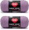 Red Heart Super Saver Jumbo Orchid Yarn 2 Pack of 396g14oz Acrylic 4 Medium Worsted 744 Yards KnittingCrochet