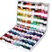 Scheepjes Metropolis Color Pack 80 x 10 g WoolNylon Mini Skeins Pack of 1