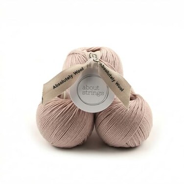 About Strings 100 Extra Fine Merino Wool Yarn DK Weight Soft NonItchy 109 Yards50g 3Pack for Knitting Sweaters Scarves Hats Stone