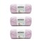 Bernat Softee Baby Cotton Soft Plum Yarn 3 Pack of 120g425oz Blend 3 DK Light 254 Yards KnittingCrochet