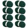Hombys Dark Green Chunky Chenille Yarn for Crocheting and Knitting Super Bulky Thick Fluffy Yarn for Hand Knitting Blanket Soft Plush Yarn 8 Jumbo Pack 27 yds 8 oz Each Skein