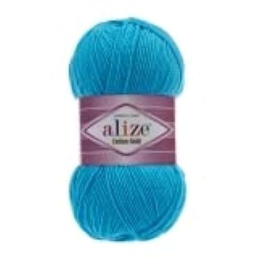 Alize 55 Cotton 45 Acrylic Cotton Gold Yarn 1 SkeinBall 100 gr 360 yds 16 Ocean