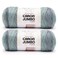 Caron CAR Jumbo Ombre White Water Yarn 2 Pack of 340g12 oz 100 Acrylic 4 Worsted Medium 595 Yards KnittingCrochet