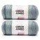 Caron CAR Jumbo Ombre White Water Yarn 2 Pack of 340g12 oz 100 Acrylic 4 Worsted Medium 595 Yards KnittingCrochet