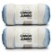 Caron CAR Jumbo Ombre Faded Jeans Yarn 2 Pack of 340g12 oz 100 Acrylic 4 Worsted Medium 595 Yards KnittingCrochet