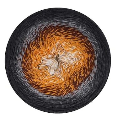 Scheepjes Cotton Whirl 1 Cake 1094 yd 1000 m Colorway 725 Night Sun Gradient Cotton Yarn